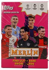 2023-24 Topps Merlin Chrome UEFA Club Competitions Soccer BLASTER Box